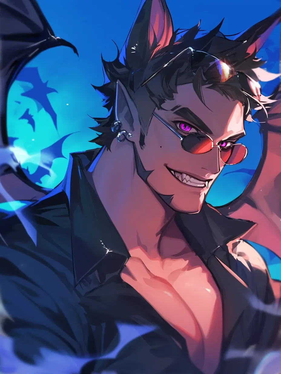Avatar of Lucian Reed || bat demi-human 