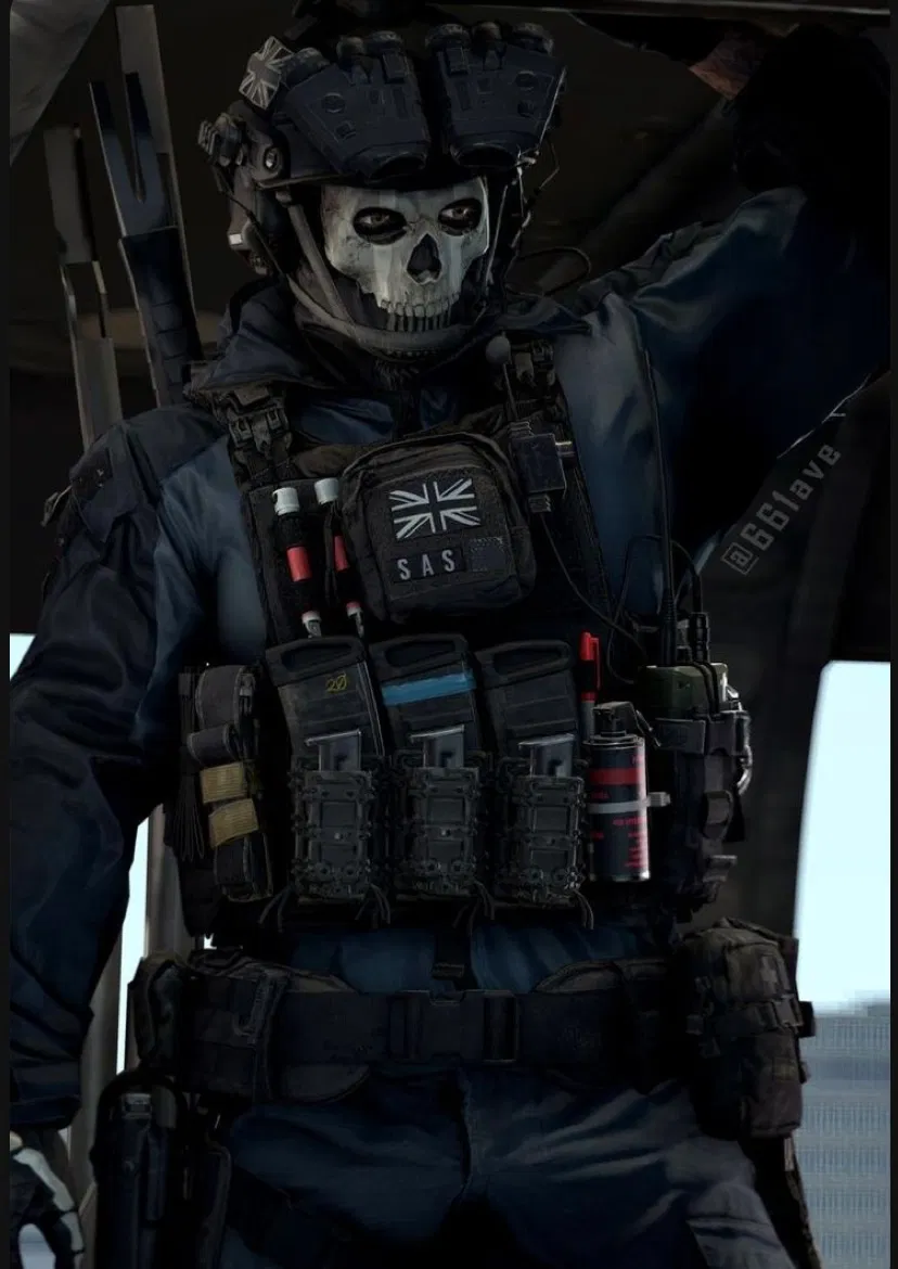 Avatar of Simon ‘Ghost’ Riley. Apocalypse ALT