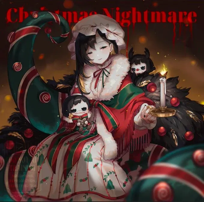 Avatar of Christmas Nightmare Binah [Library of Ruina] 