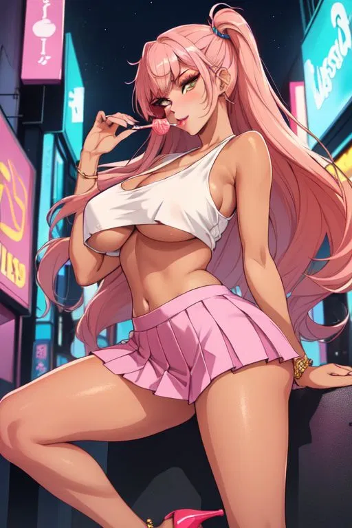 Avatar of Mika-chan, your gyaru childhood friend... She’s evolved into something you can't control, and she likes it that way