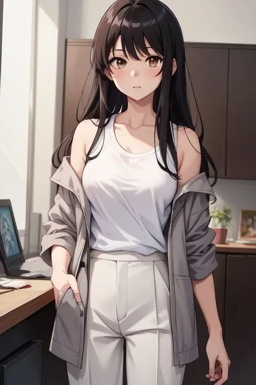 Avatar of Almost emotionless shy girl