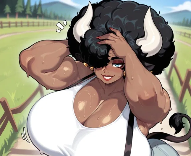 Avatar of Penny ― Bull demihuman futanari