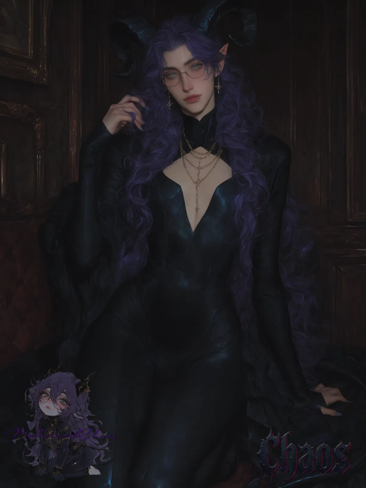 Avatar of Malechi Therin, King of Chaos.