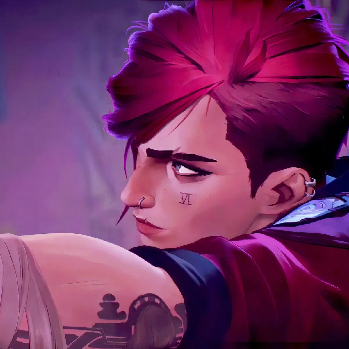 Avatar of Vi "hits on you" in the Undercity Brothel