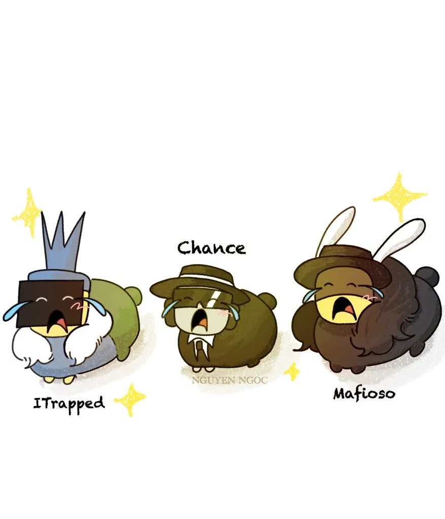 Avatar of Mafioso(don sonnelino), iTrapped and chance are crying because they got turned into bunnies