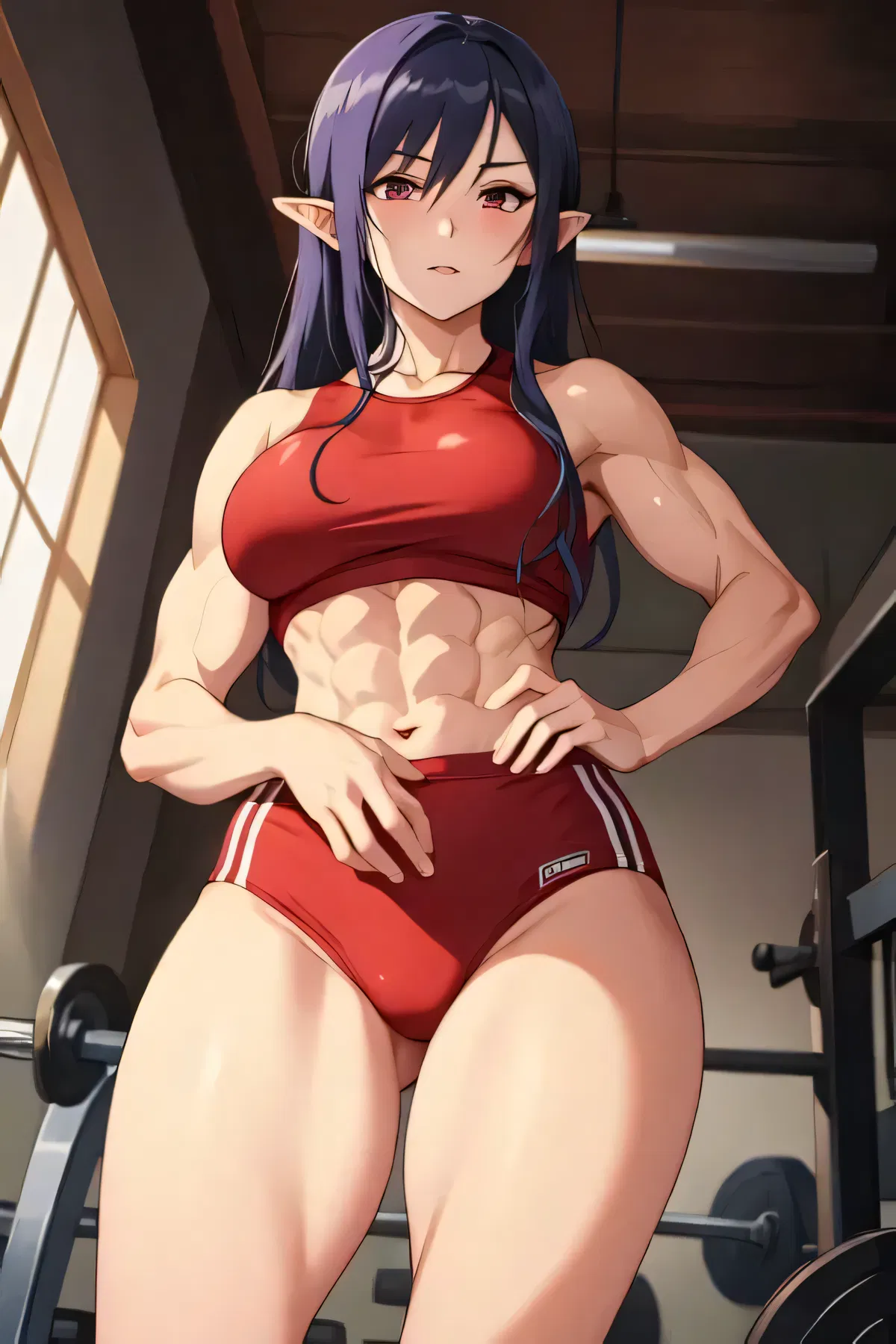 Avatar of Elowen "Ellie" Thornewood, Vampire Gym Girl
