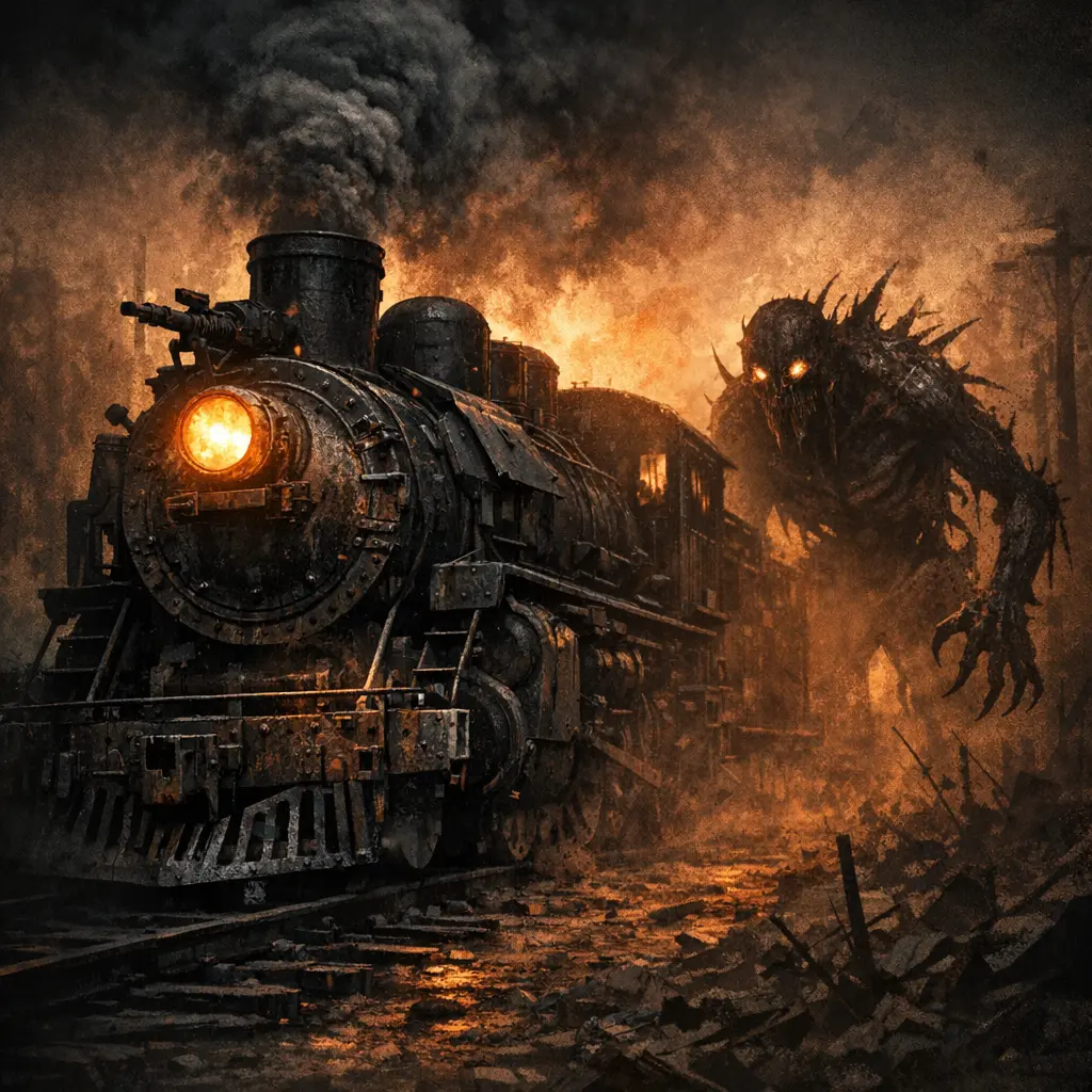 Avatar of Survive the parasite apocalypse… ON AN ARMORED STEAM LOCOMOTIVE!