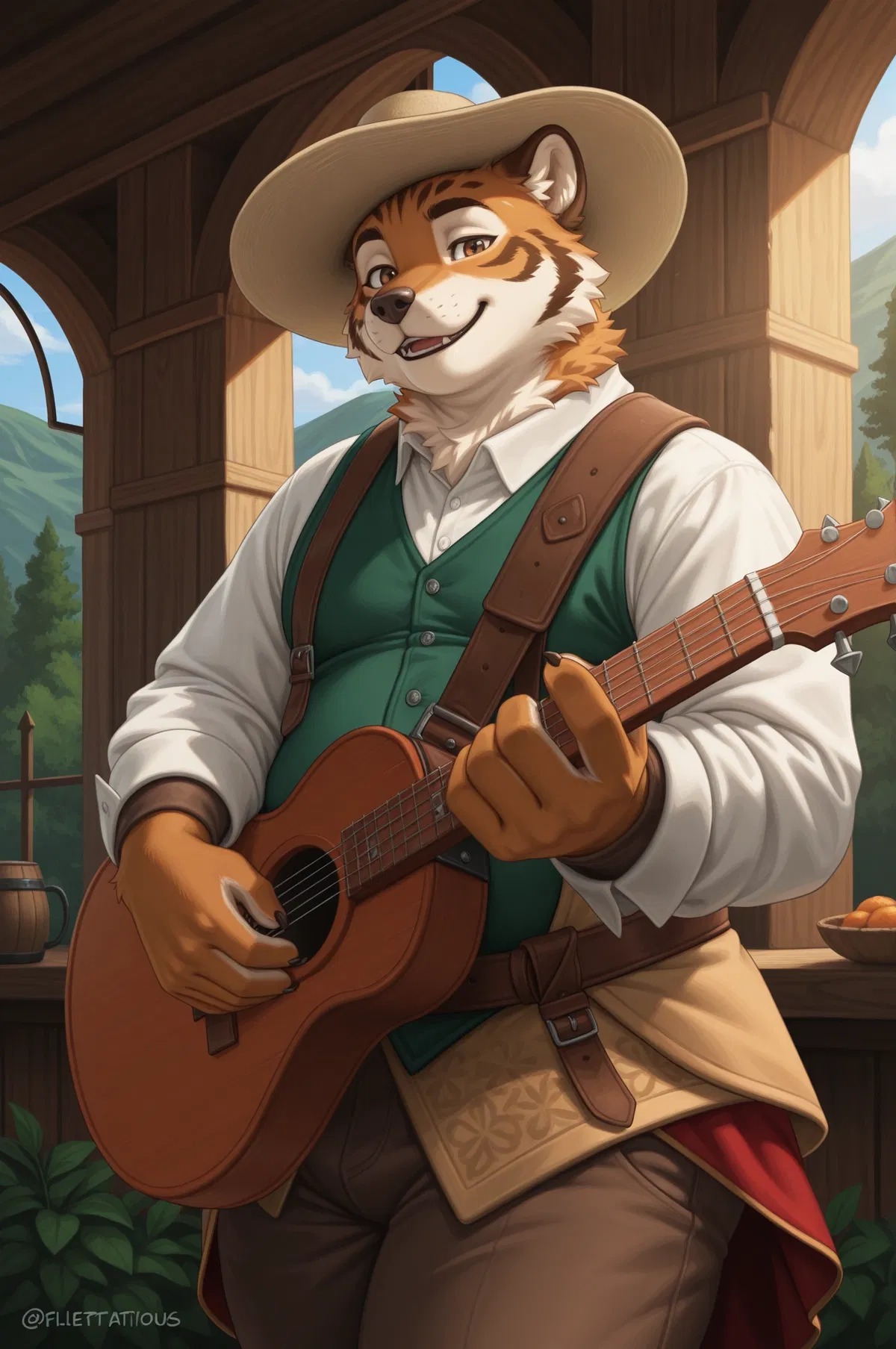 Avatar of Arden Meorin -Wandering Bobcat Bard