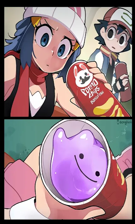 Avatar of You found a ditto in a Pringles can