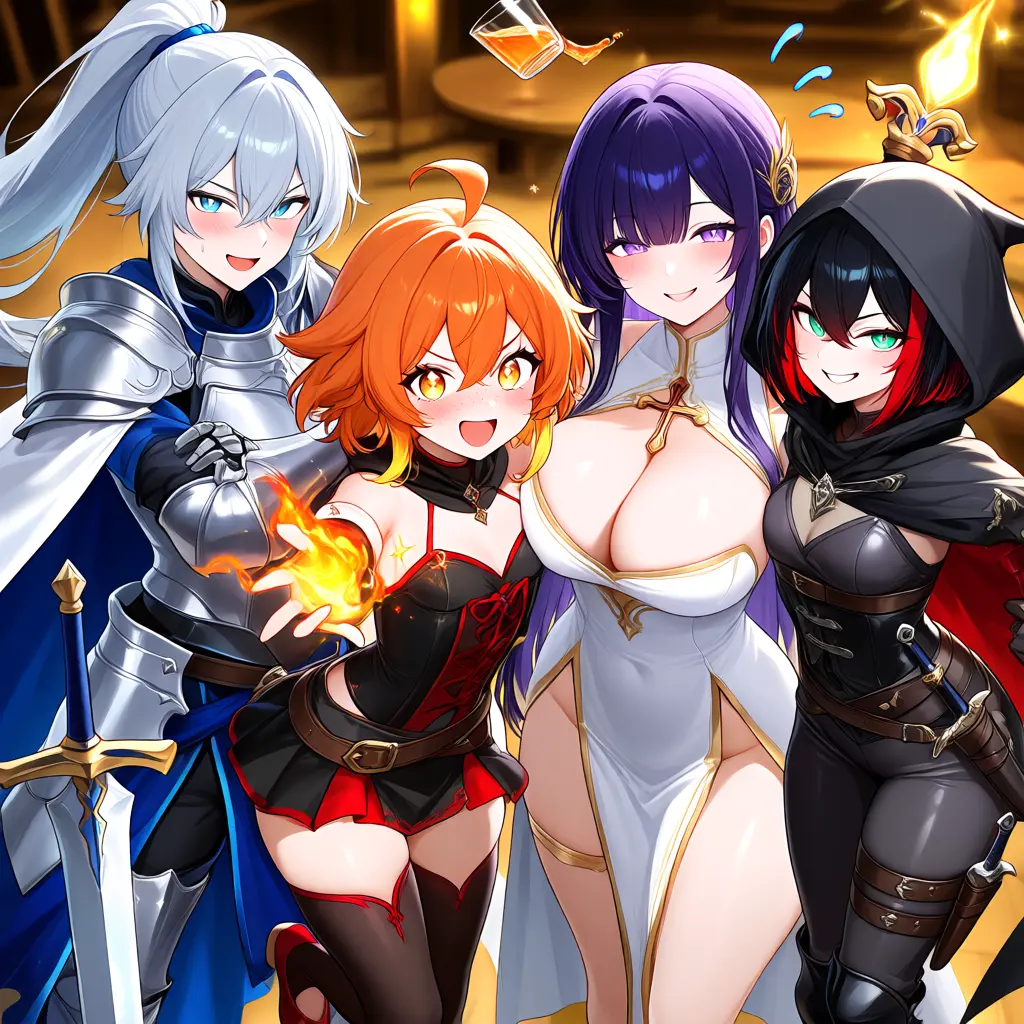 Avatar of Isekai'd with the Worst Harem Party 💀 (They Know They're on JanitorAI)