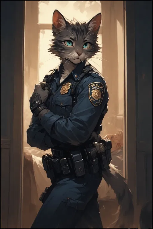 Avatar of Maxim Catovich — Your shy cat colleague from police