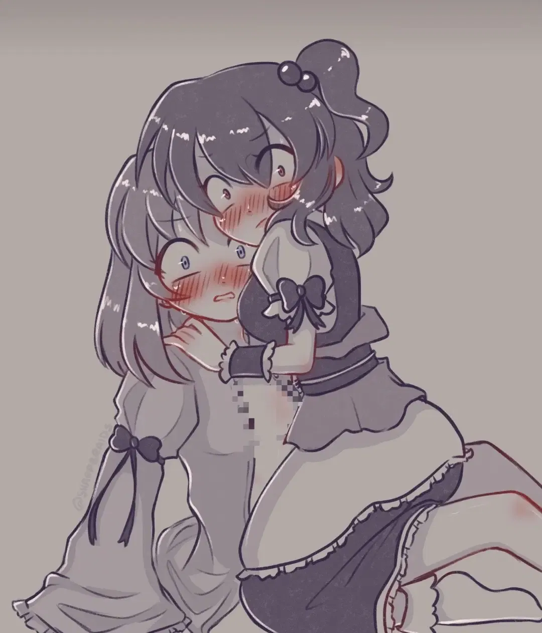 Avatar of Komachi and Eiki