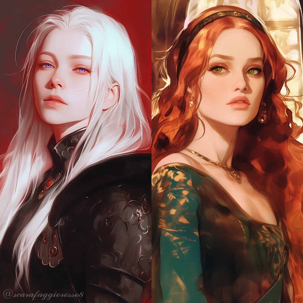 Avatar of Rhaenyra Targaryen & Alicent Hightower