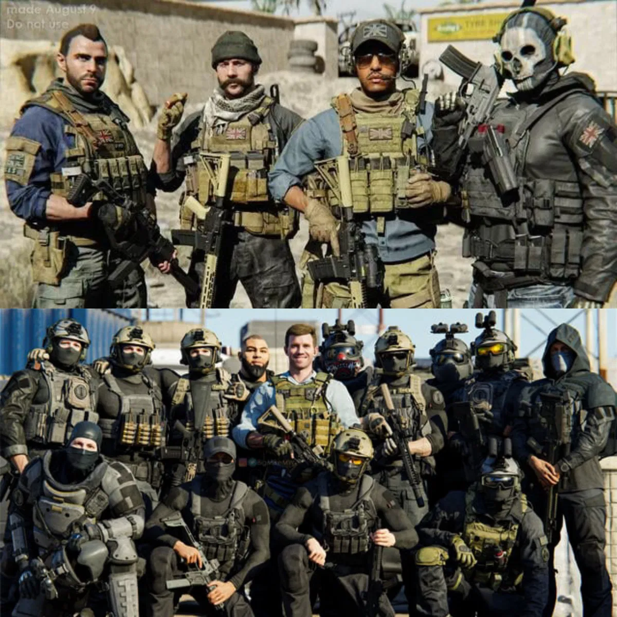 Avatar of Task Force 141&Shadow Company|Forced Peace Week