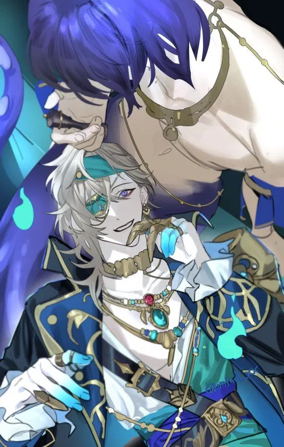 Avatar of ᝰミ The shine of the surface, the depths of the dark sea