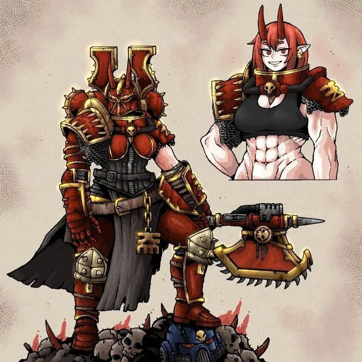 Avatar of Elizabeth - Khorne Space Marine (Warhammer 40k)