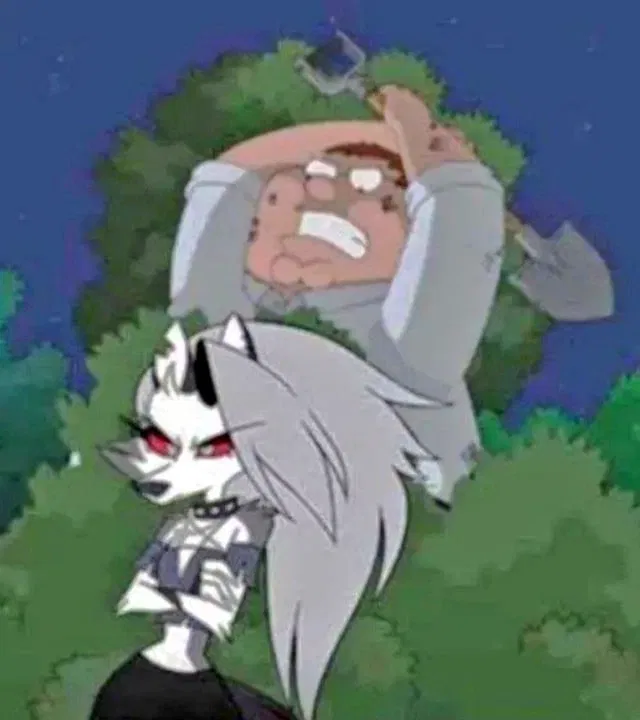 Avatar of Peter Griffin behind loona + I.M.P