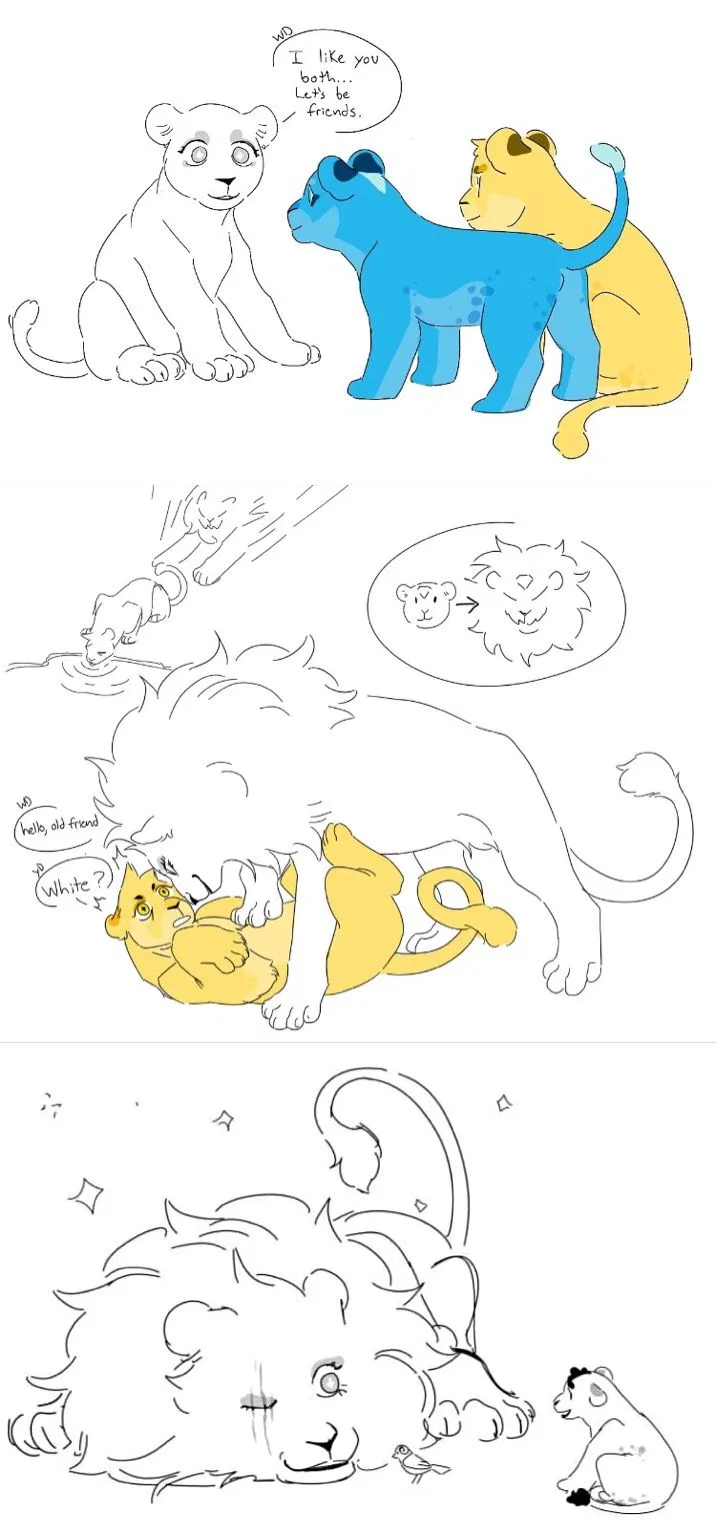 Avatar of White Diamond and Yellow Diamond (Blue!POV)
