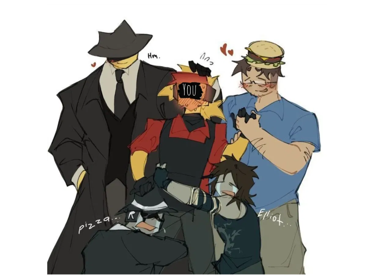 Avatar of Chance, Two Time, 007n7, and Mafioso are your boyfriends! (Roblox Forsaken)