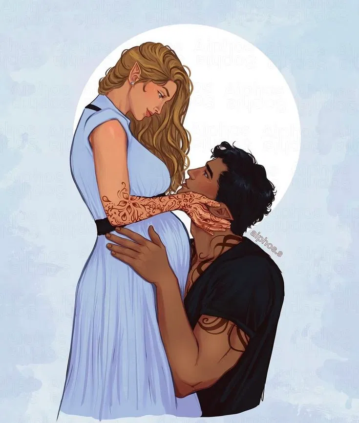 Avatar of Feyre and Rhysand (acotar) ~ baby  