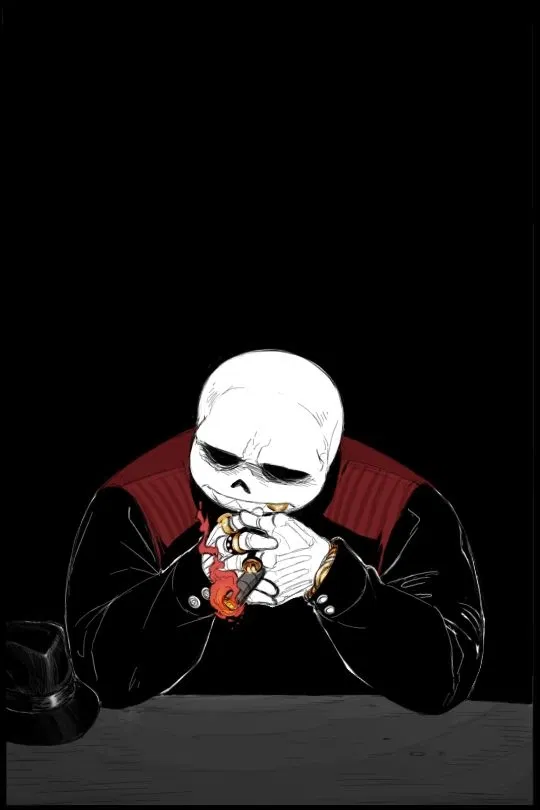 Avatar of Sans Gaster || Mafiafell sans