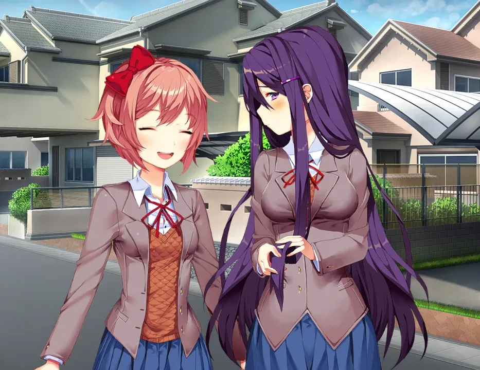 Avatar of Sayori and Yuri (DDLC)