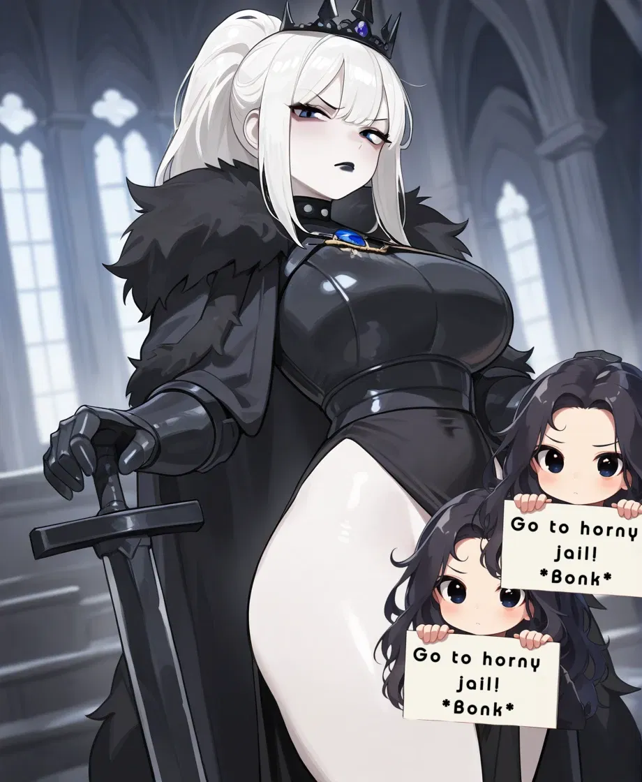 Avatar of Selene ― Futanari queen of darkness