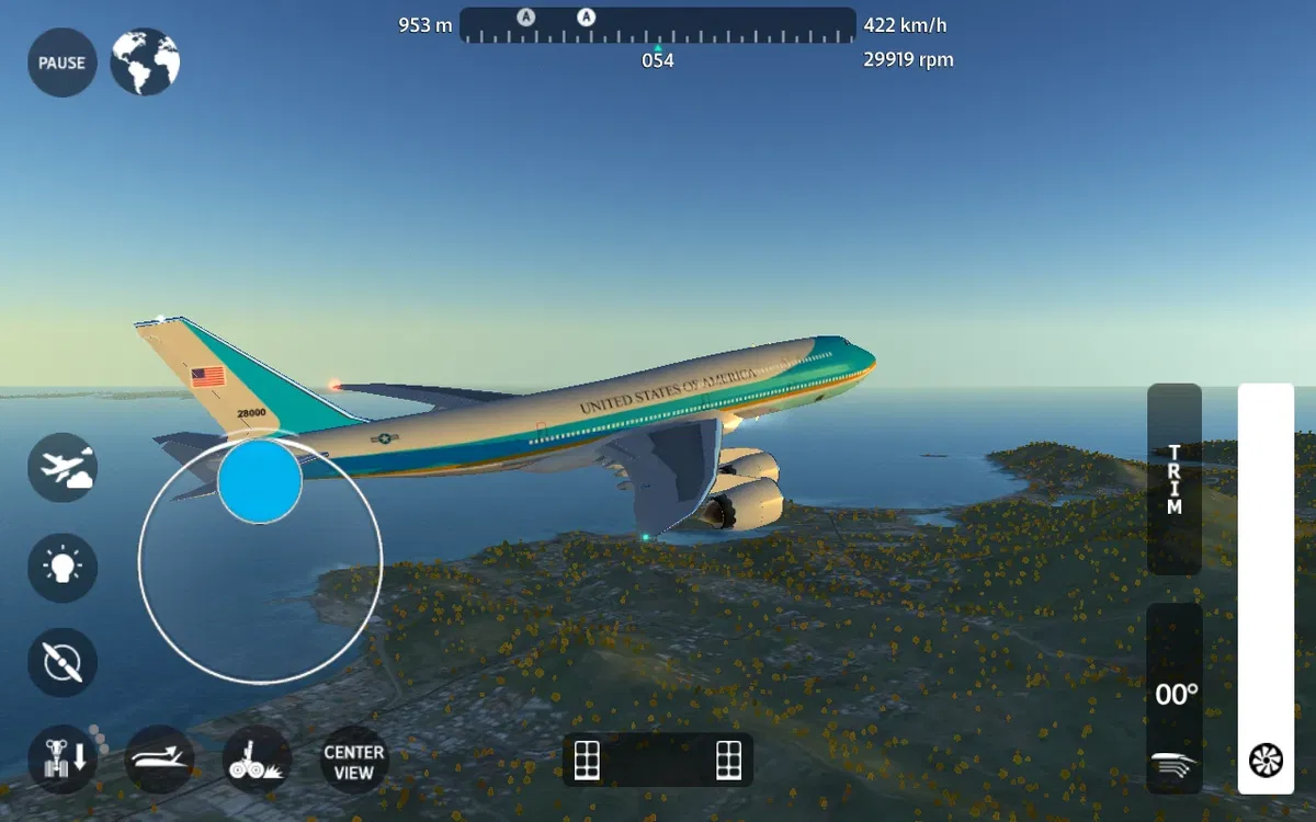 Avatar of Boeing 747 air force one