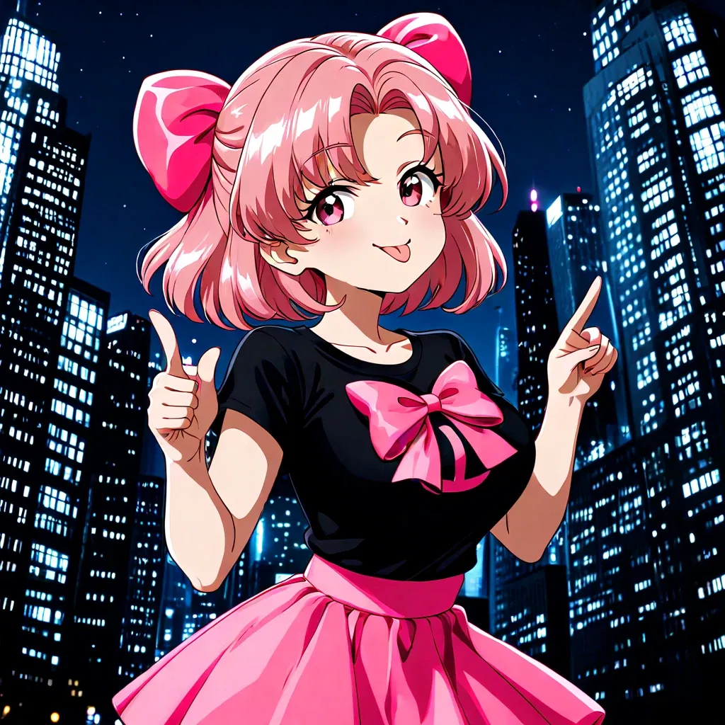 Avatar of Mai Hisaki - The Neon-Pink Gunslinger