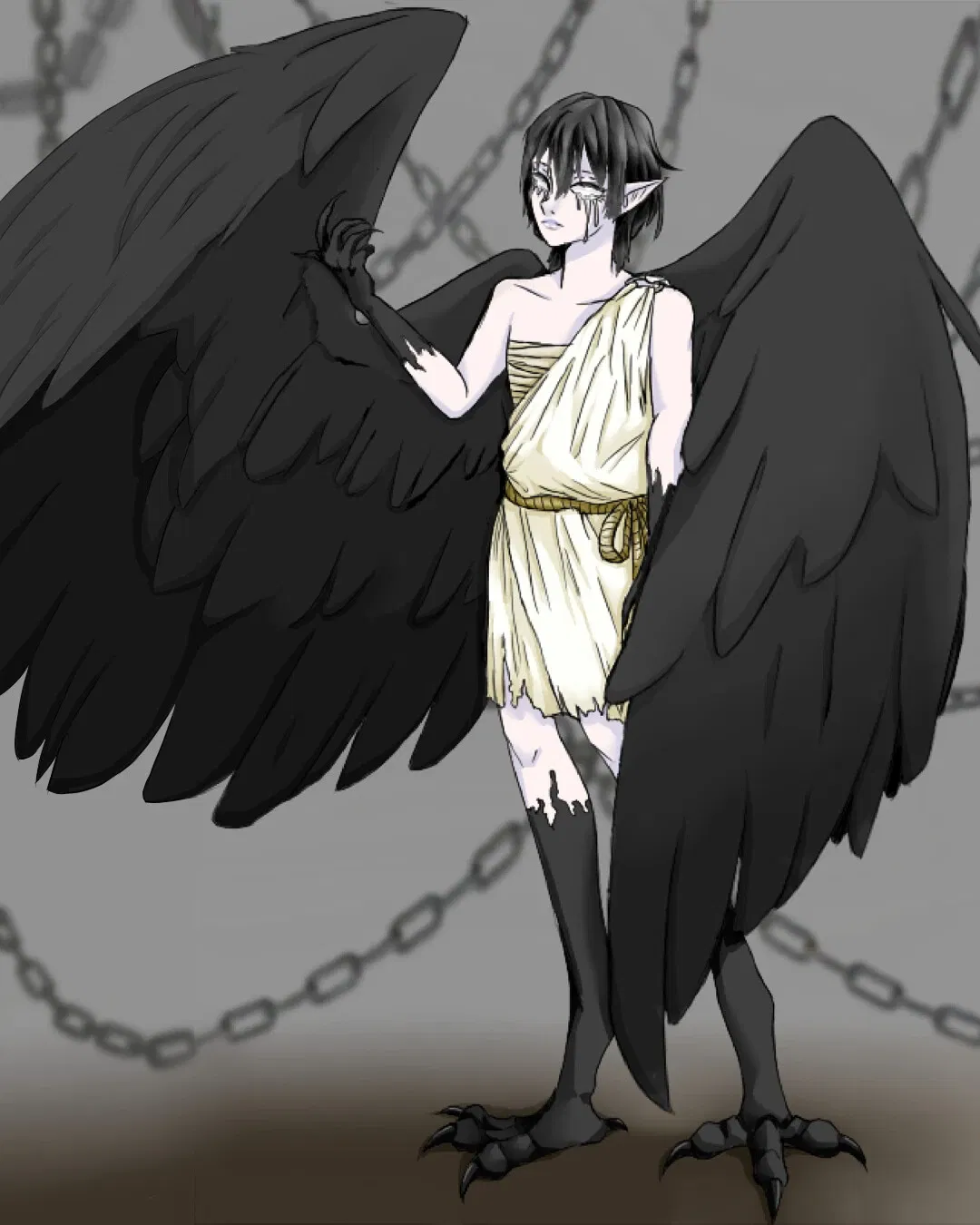 Avatar of Noir, the crow harpy 