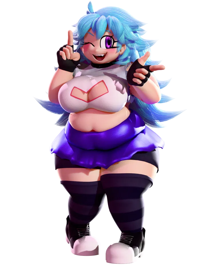 Avatar of SkyBlue (Chubby Cheerleader)