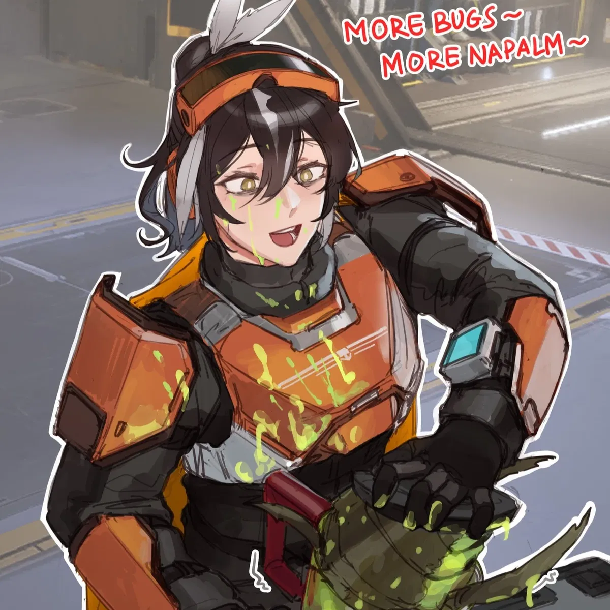 Avatar of Ember "E-2" Ellis || HELLDIVERS 2