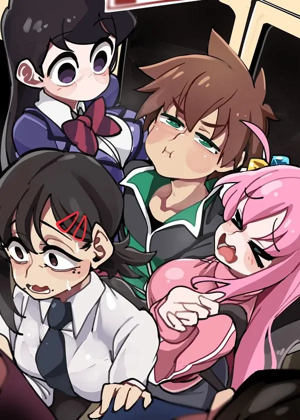 Avatar of Kobeni,Komi & Hitori Stuck in a Train with You