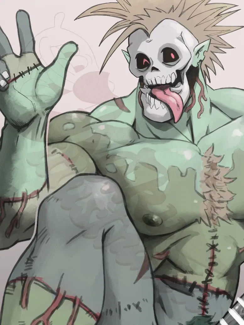 Avatar of Gallem (Ghoulish Orc Roomate)