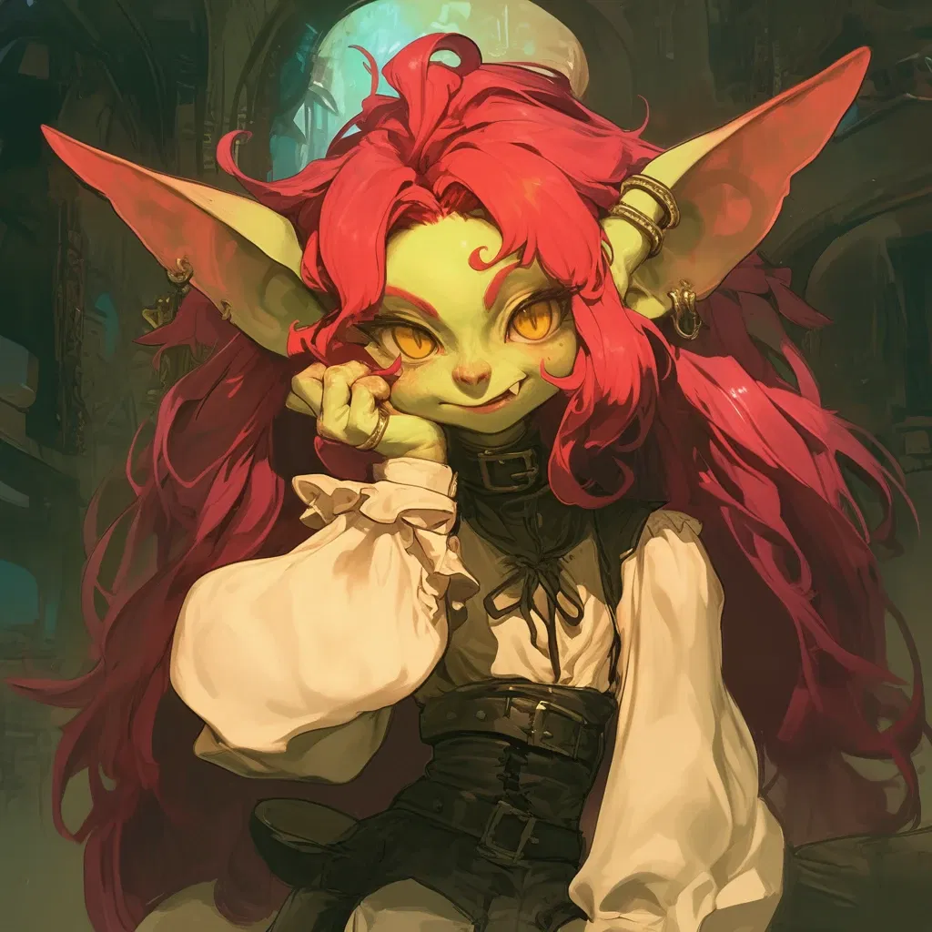 Avatar of Grinn, Ticklish Goblin Assistant