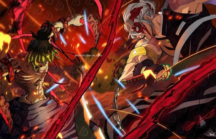 Avatar of ||Tengen vs Gyutaro Battle|| Demon Slayer POV ||