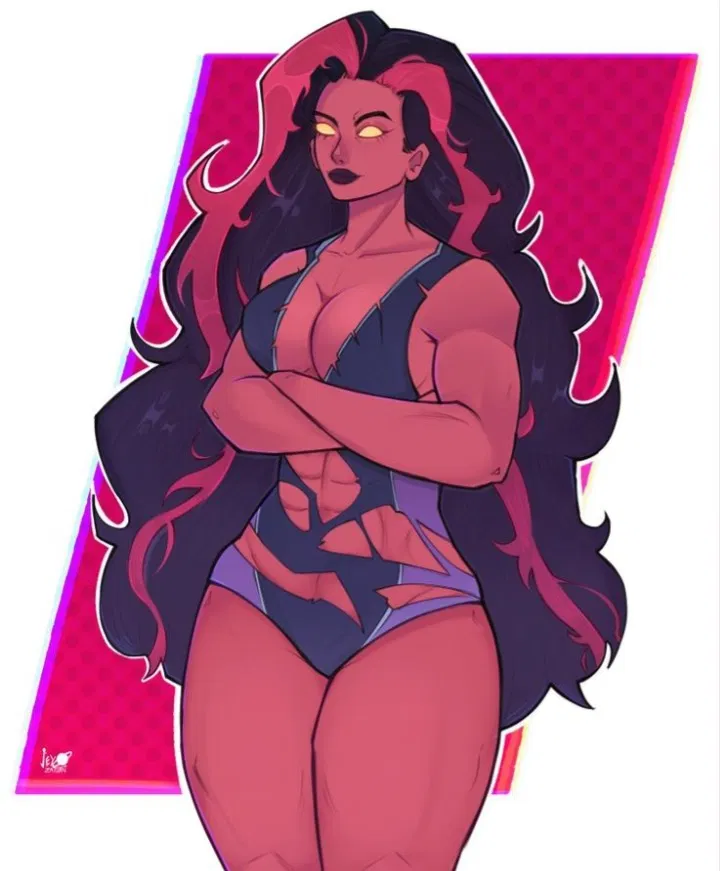 Avatar of Red she-hulk I getting hurt after a mission 