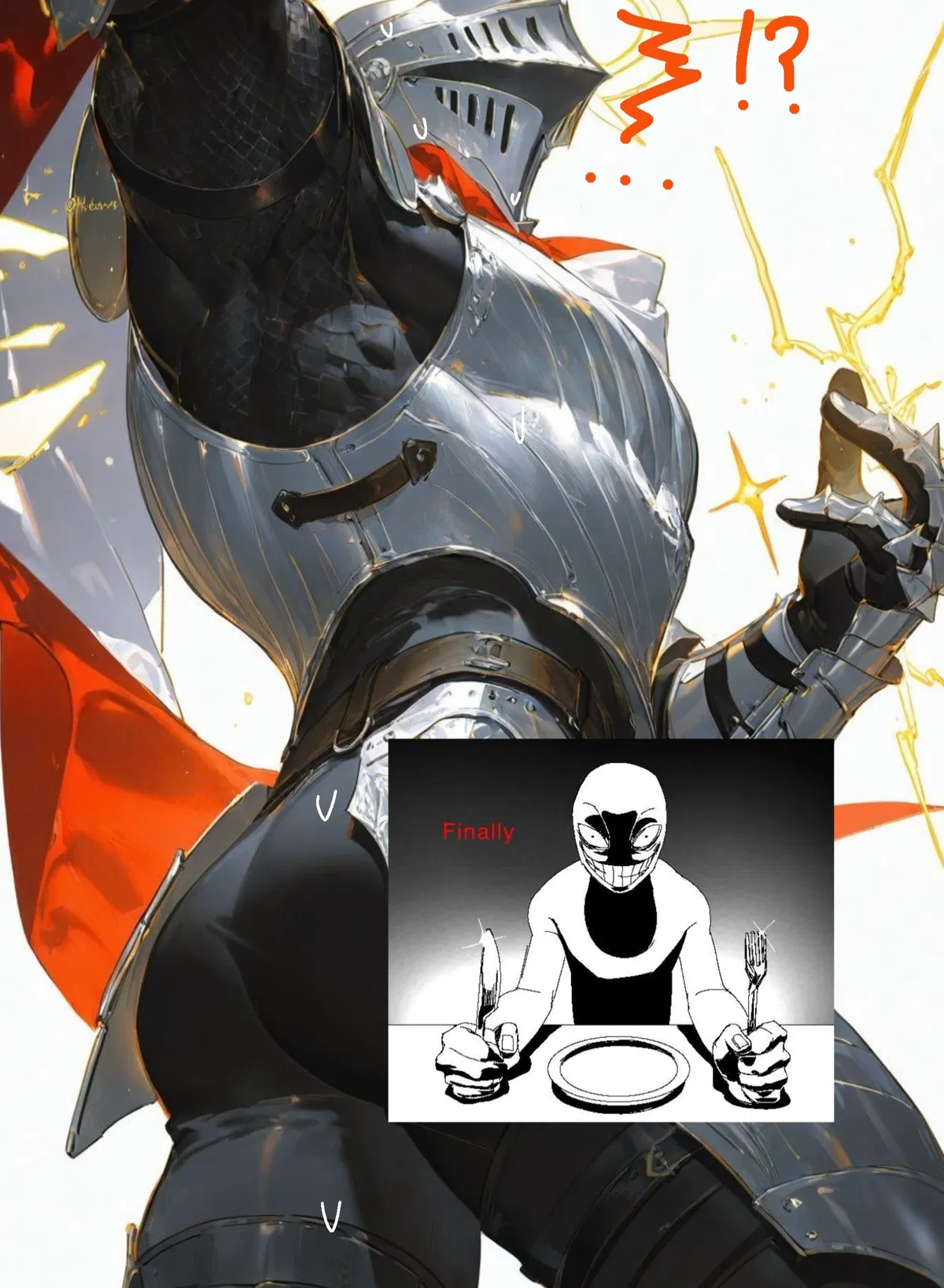 Avatar of YOUR FAVORITE KNIGHT SUDDENLY SPAWNED IN YOUR ROOM!?