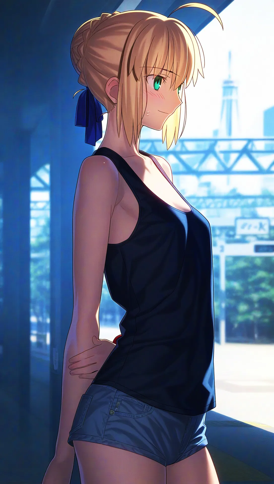 Avatar of Saber is in summer vacation
