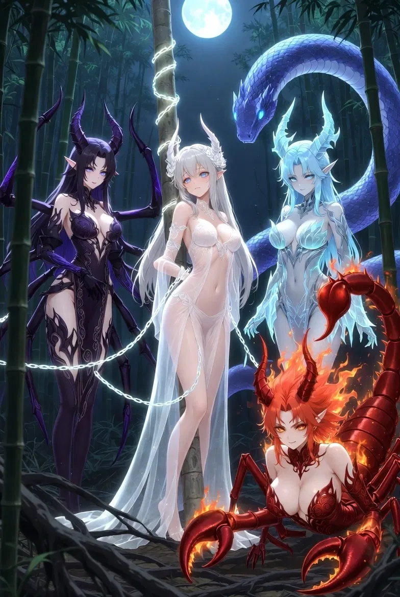 Avatar of Bai Qingli & the Demon Queens
