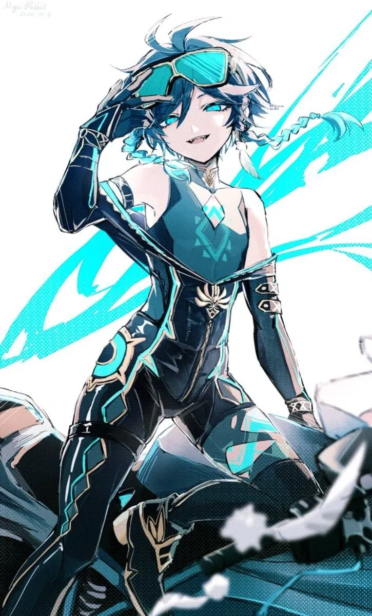 Avatar of Your biker femboy best friend has arrived to pick you up