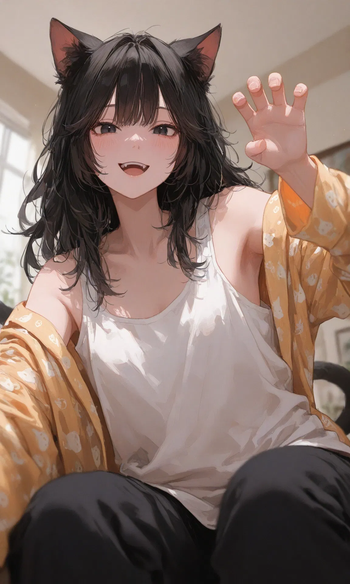 Avatar of Wait—Did This Catgirl Come With the House?!