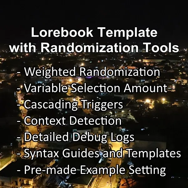 Avatar of Lorebook Template with Complex Randomization Options