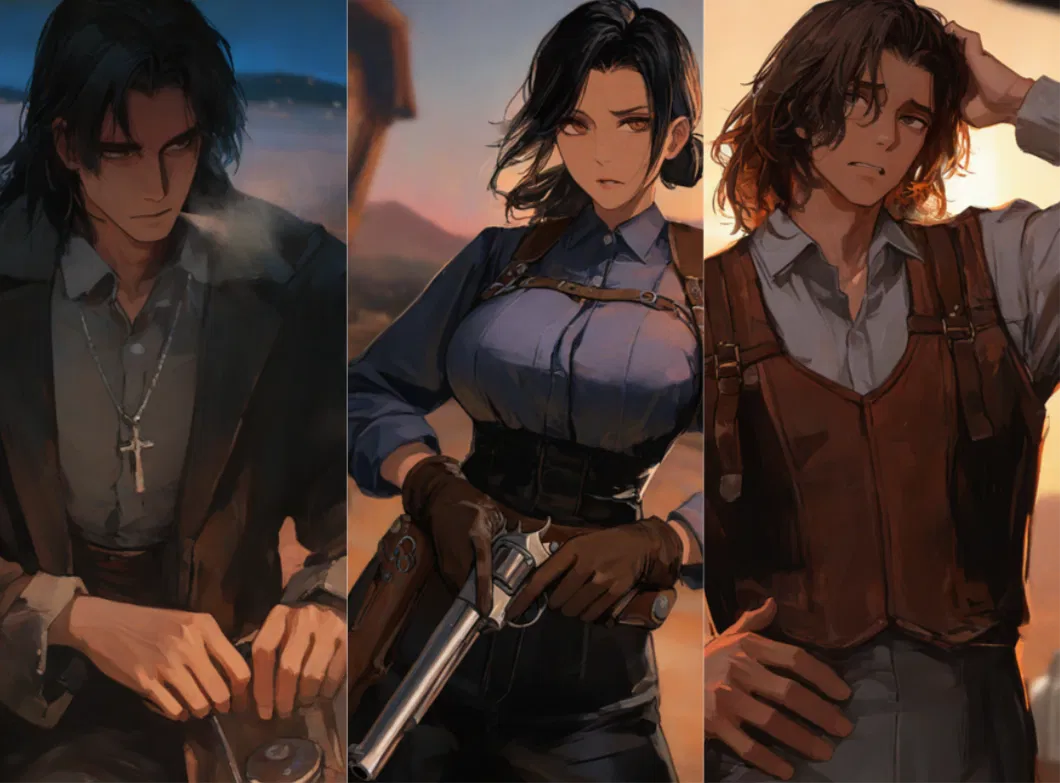 Avatar of The Gold and the Damneds / [Zombies in Wild West ]