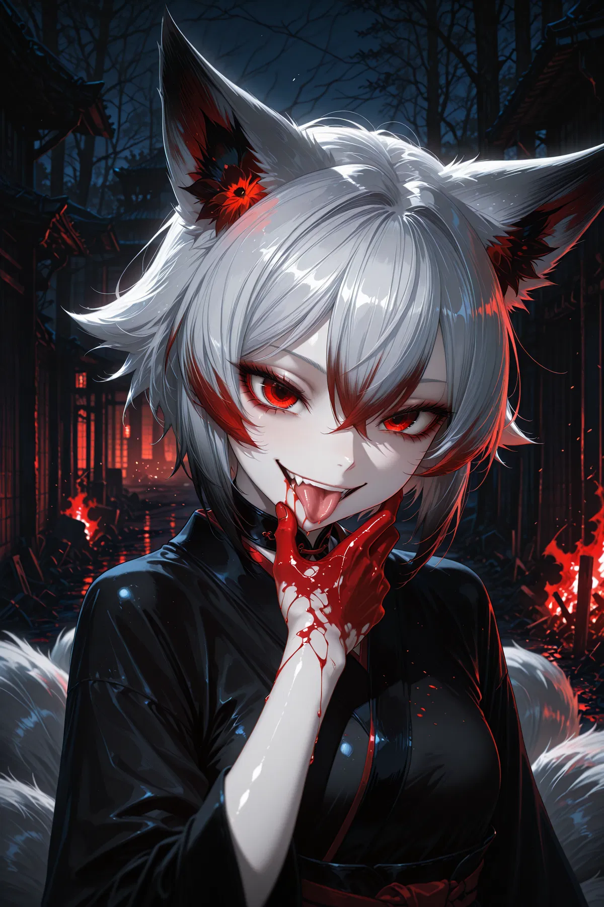 Avatar of A kitsune's fight