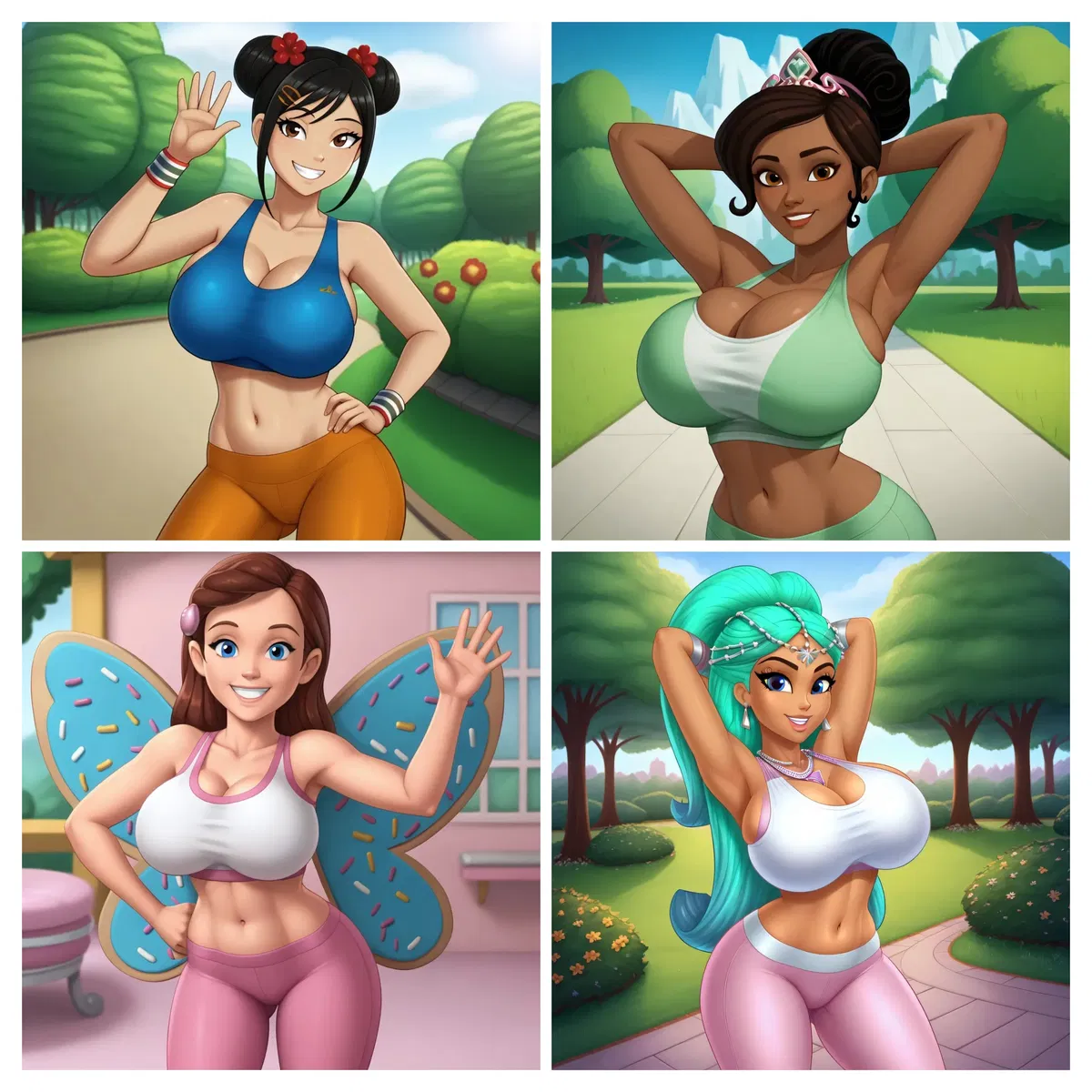 Avatar of Kai-Lan, Nella, Butterbean and Princess Samira