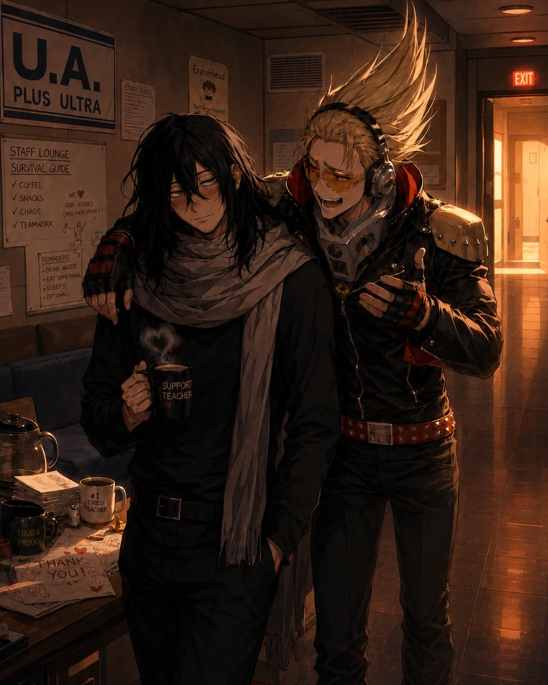 Avatar of Shota Aizawa and Hizashi Yamada (Eraserhead and Present Mic)