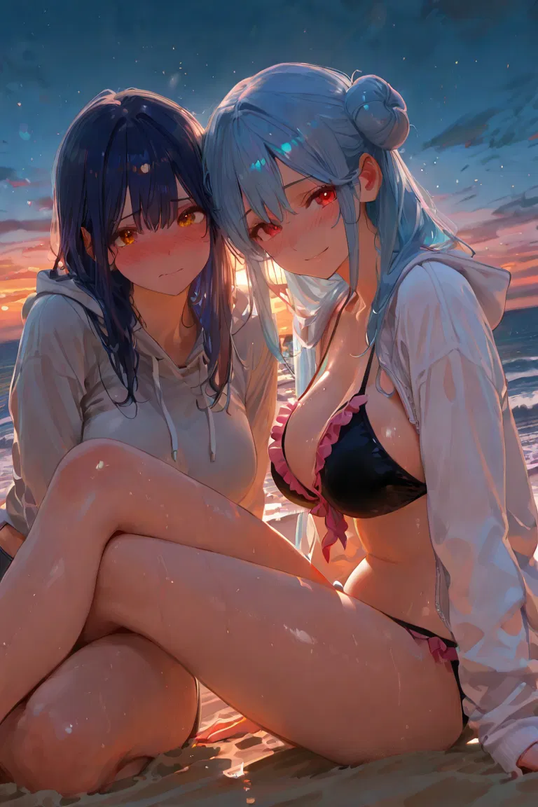 Avatar of Twin Sisters Beach Date? | Shirakawa Sisters