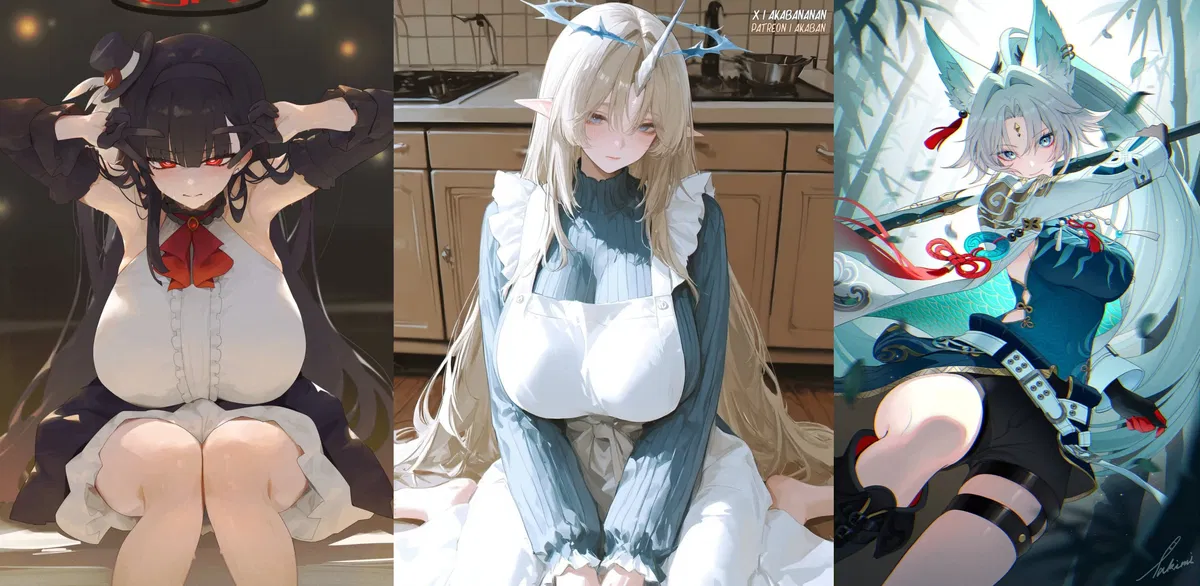 Avatar of Rio, fluerdelys & Feixiao | Three Female in heat~