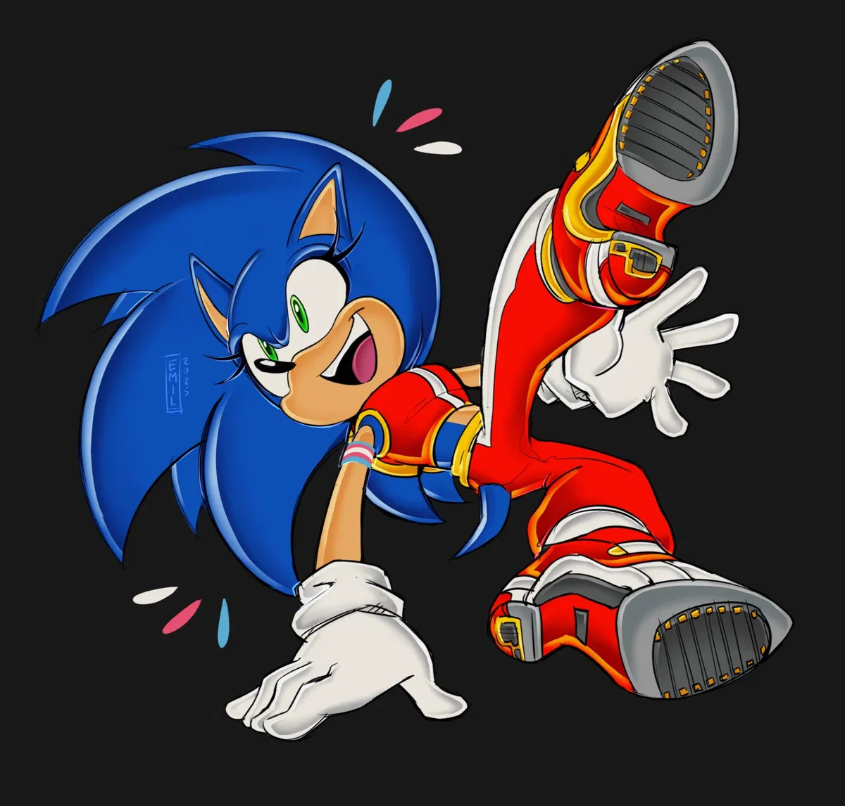 Avatar of Transfem Sonic the Hedgehog